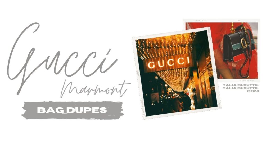 Gucci Marmont dupes 
dupe designer bag 